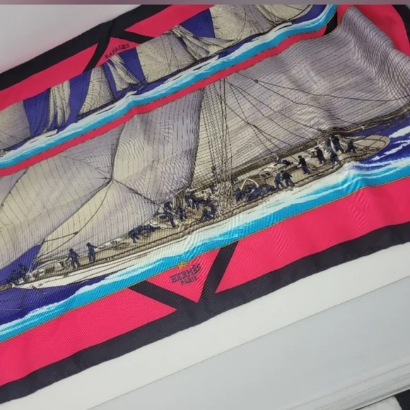 Hermes Silk Scarf with Box - Picture 7 of 10